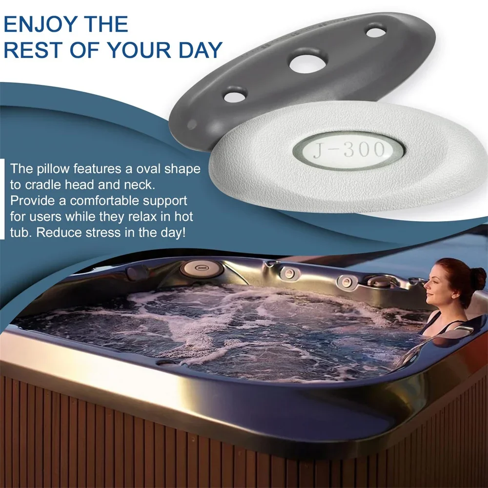 1 шт. овальная Подушка 2472-824 + заднее крепление для джакузи гидромассажная Ванна и