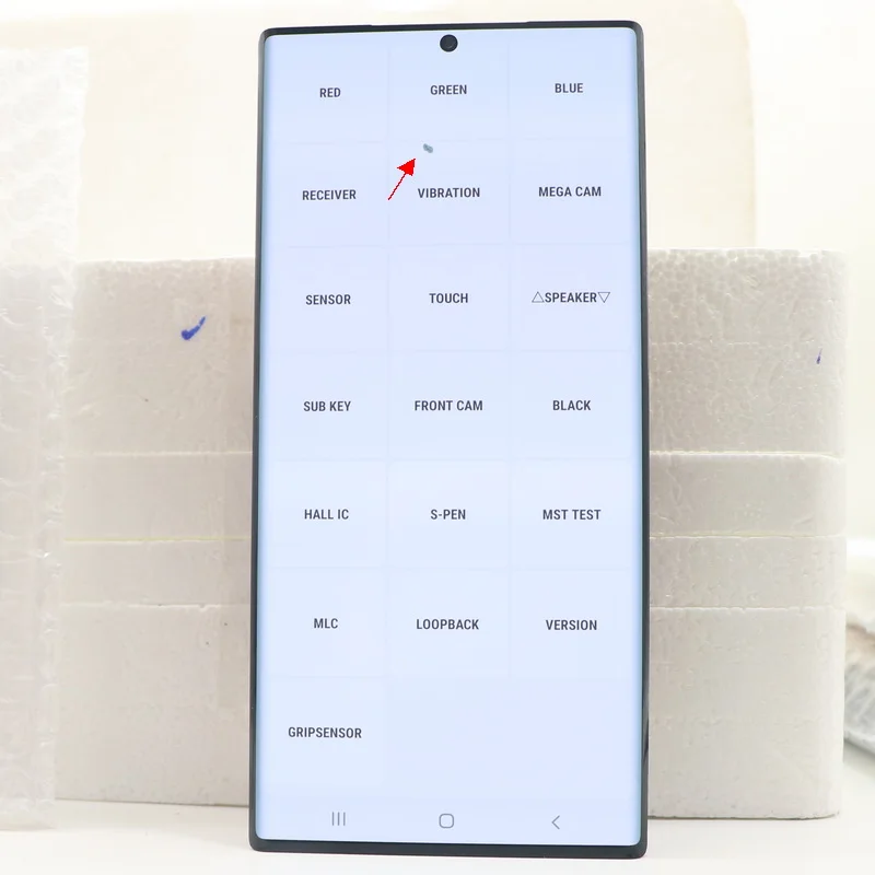 Cena Oryginalny Wyświetlacz LCD Do Samsung Note 10 Plus N975 Wyświetlacz LCD Galaxy Note 10 N970 Ekran Dotykowy Digitizer AMOLED LCD Z Kropkami