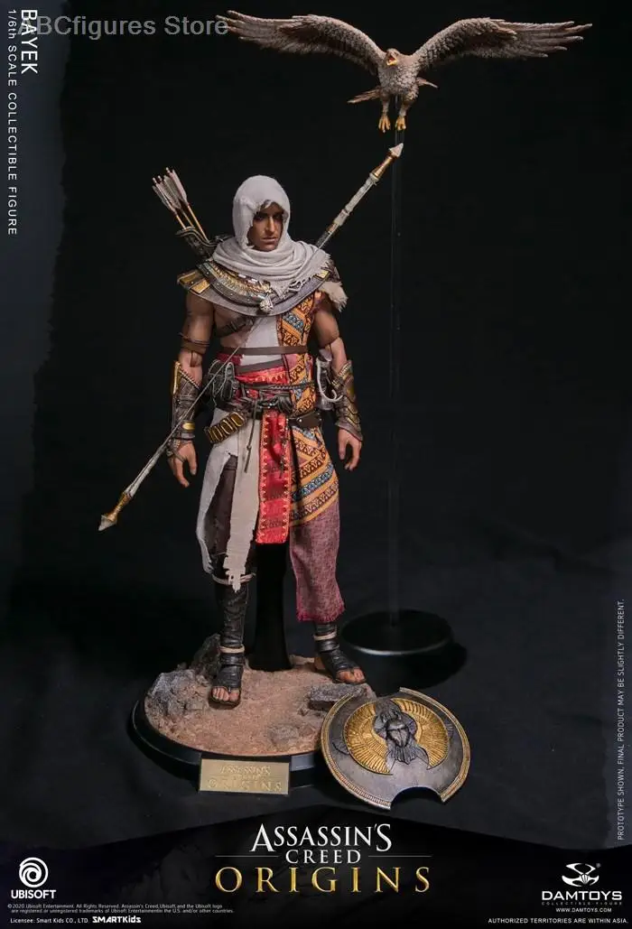 

Женская экшн-фигурка 1/6 DAM DMS013 Bayek, полный комплект из 12 дюймов, мужские костюмы для тела с мышцами и головой