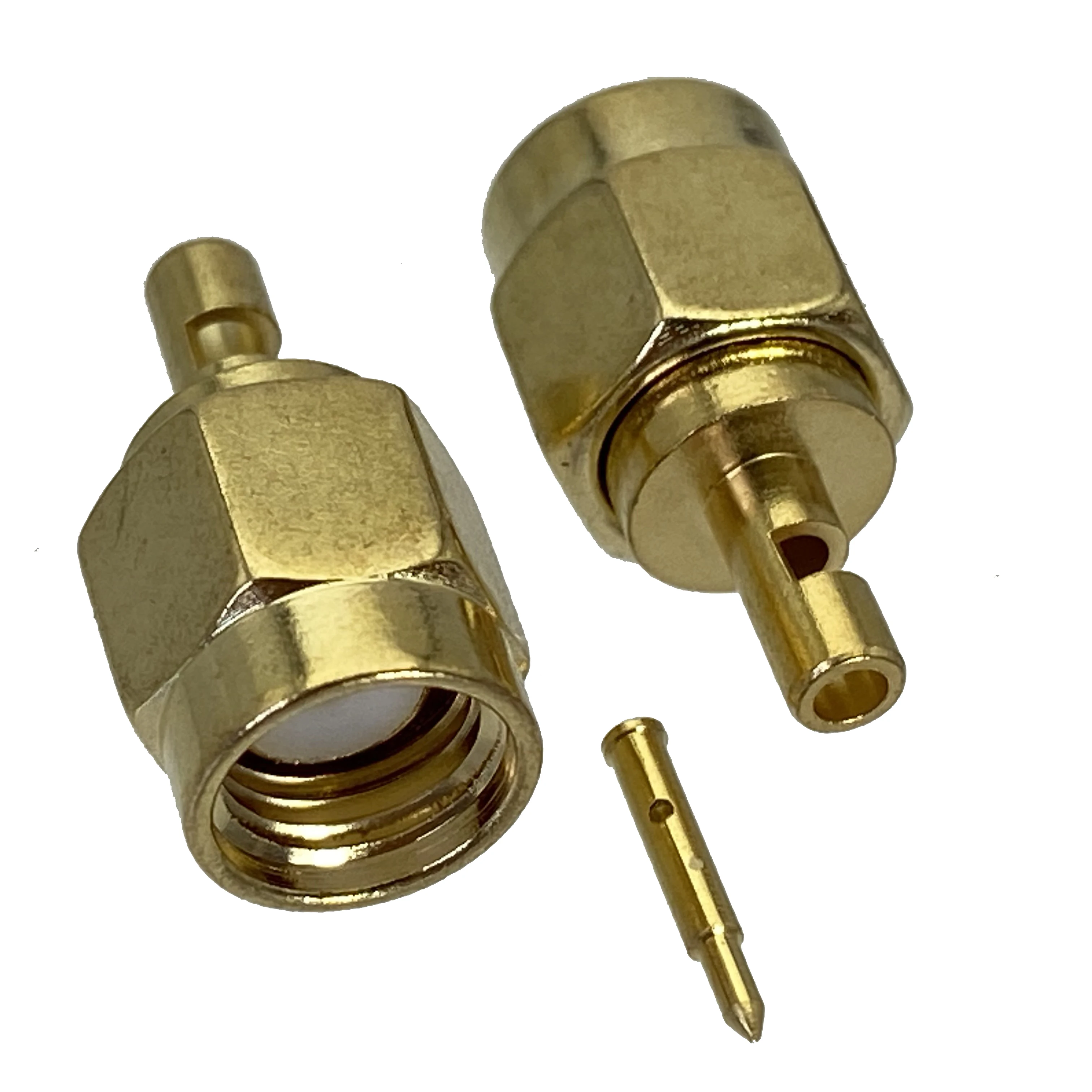 

1pcs Connector SMA male Plug solder for RG178 RG196 RF COAXIAL Cable Wire Terminal for Antenna Radio
