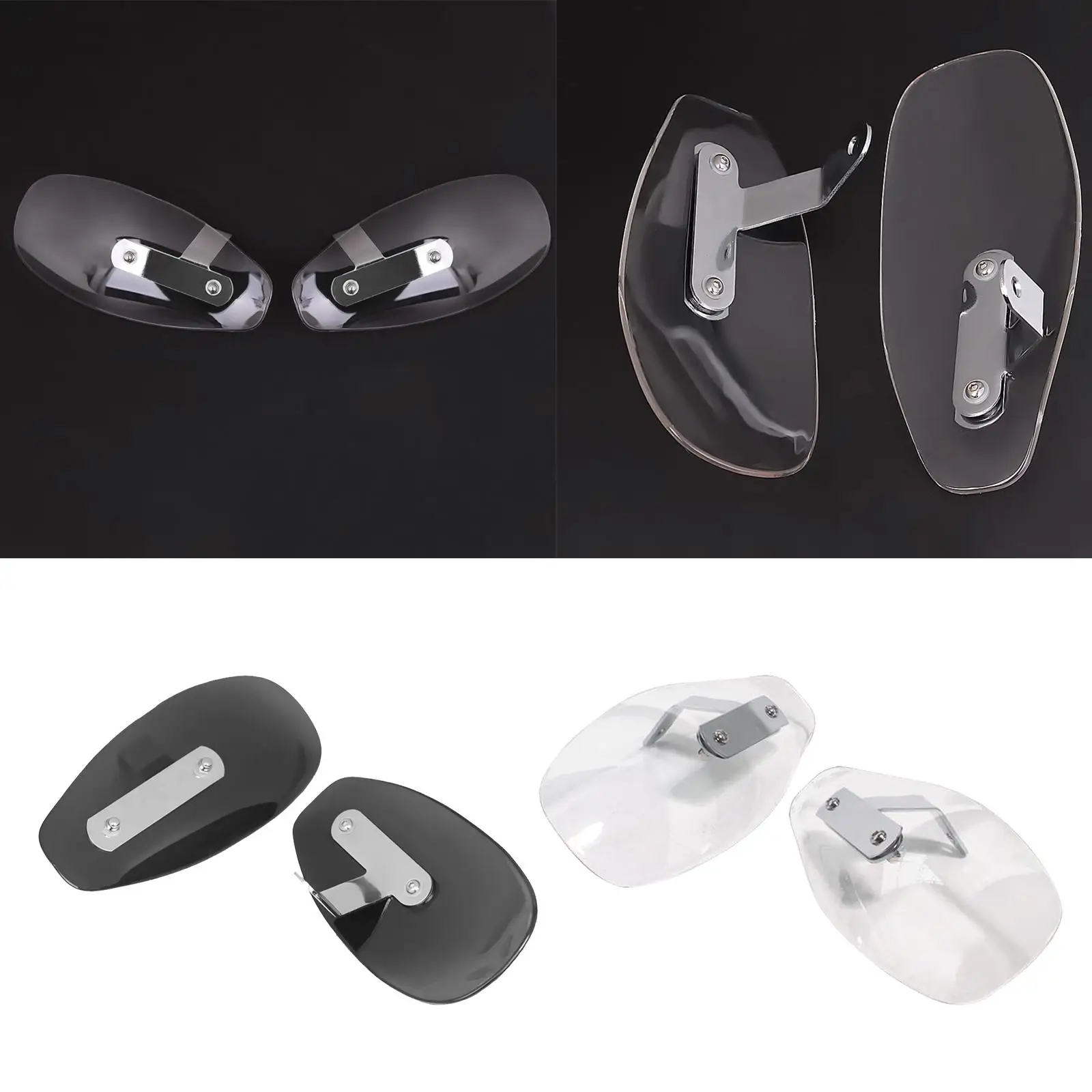 1 пара мотоциклетных защитных ограждений для рук зимний ветрозащитный дефлектор