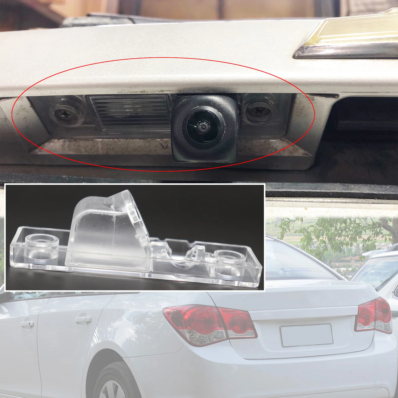 

Автомобильный держатель для камеры заднего вида Holden Chevrolet Cruze J300 2008 - 2016 Daewoo Lacetti