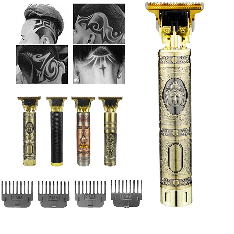 

Машинка для стрижки волос Мужская, Т-образная, малошумная, 42D, гравировальная и режущая машина