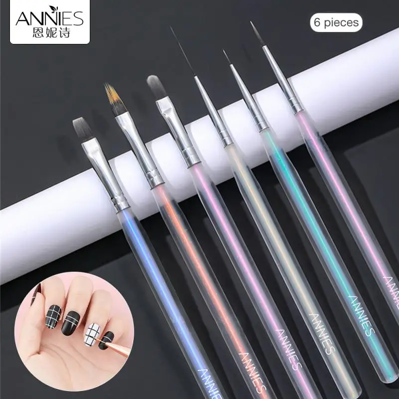 

1PC Nails Art Brush Pattern Phototherapy Acrylic UV Gel Extension Coating Painting Pen DIY Manicure Accessories Tool Nail Brush