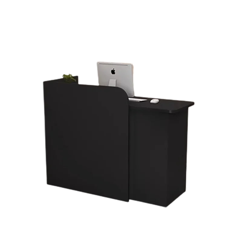 Черные маленькие стойки регистрации скандинавский дисплей барный кассир стойка