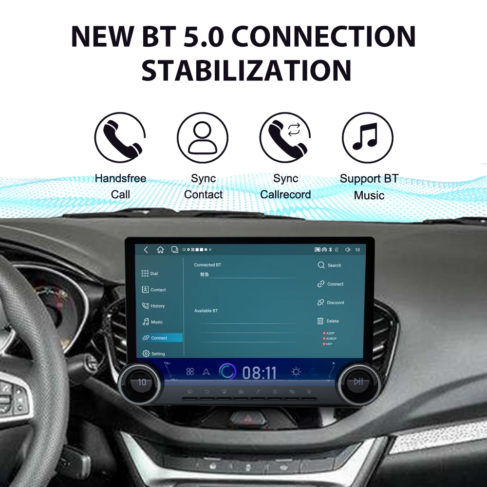 Автомагнитола для LADA Vesta Cross Sport мультимедийный плеер на Android 13 3 дюйма 2000*1200P GPS 4G