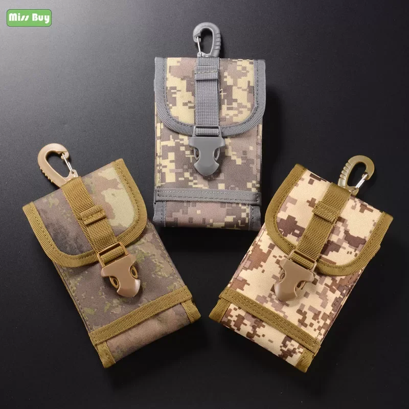 

Universal Canvas Mobile Phone Bag for iphone 12 11 Pro Max XS X 6 7 8 Plus Case Camouflage Belt Waist Bags Holder Pouch Pocket