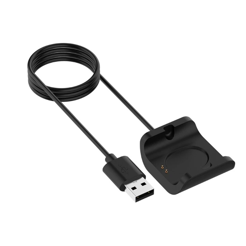 

100cm/39inch Black Charging Cable for Amazfit Bip S A1916 Smartwatch Charging Cable Cradles Portable Drop Shipping