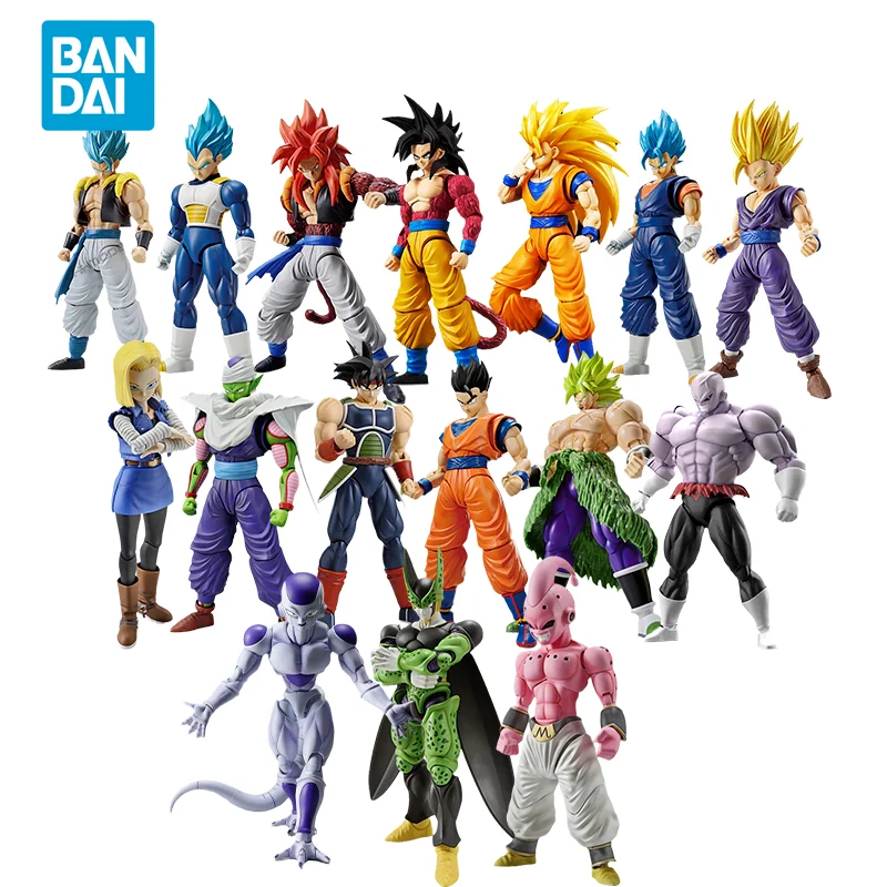 -rise Son Goku Vegeta Son Gohan Cell Freeza Action Figure Toys For Children Gift