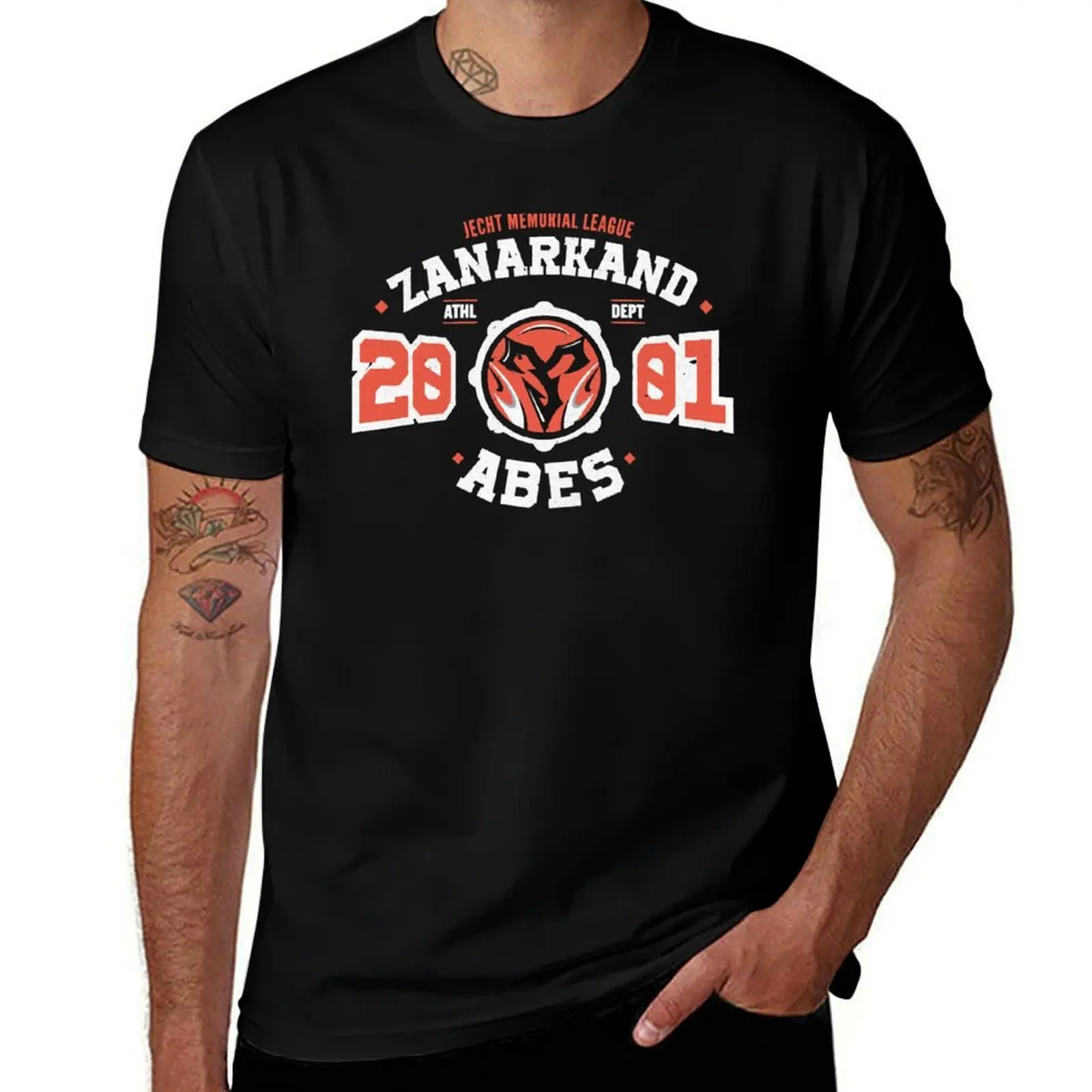 Фото Футболка Zanarkand Abes Blitzball Championship, большой размер, повседневная футболка. №1