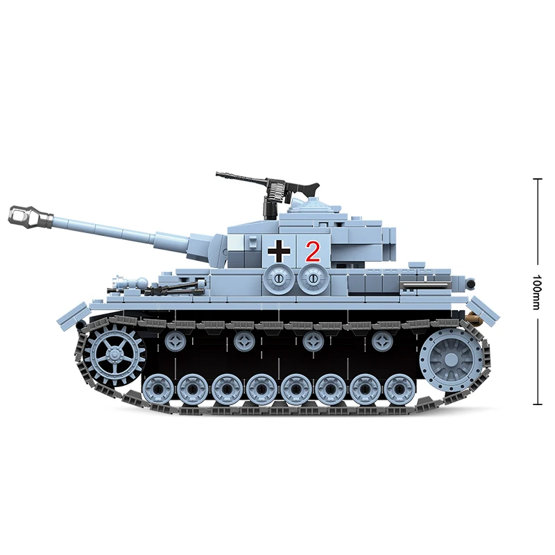 716 шт. Детский конструктор Военный танк | Игрушки и хобби