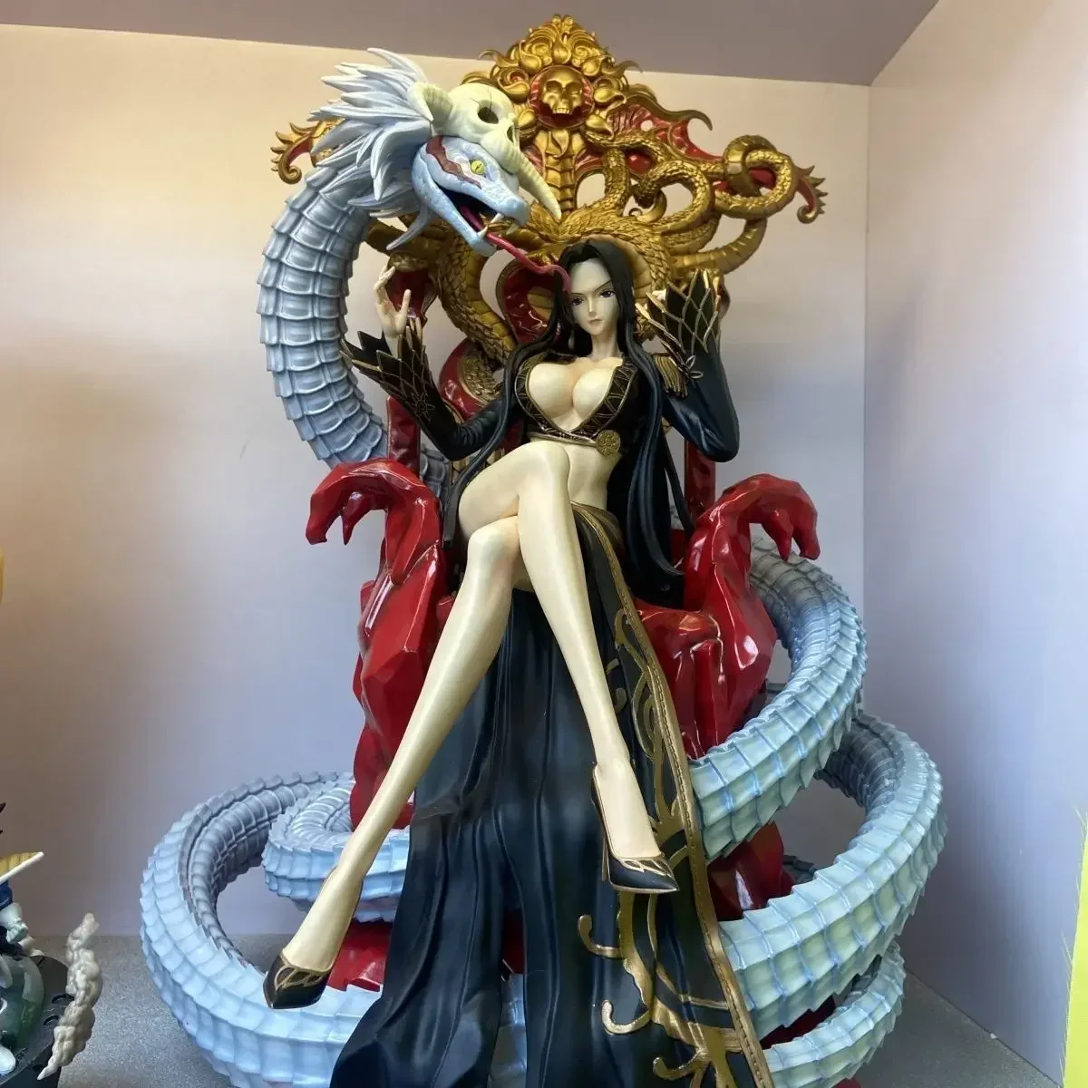 В наличии One Piece Hancock. Empress Dowager большой размер Аниме ПВХ фигурка Коллекционная