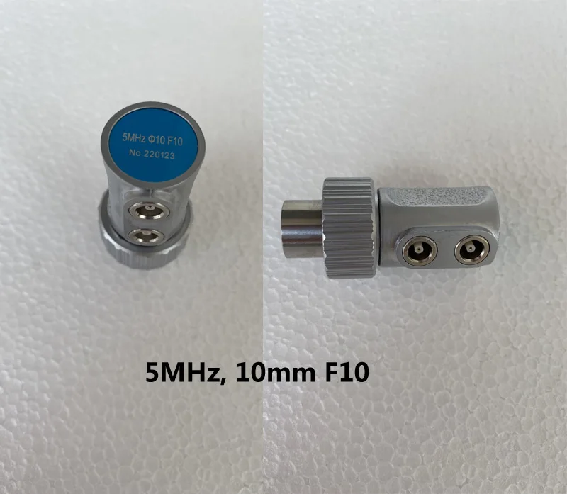

F10 5MHz 10mm двойной прямой луч