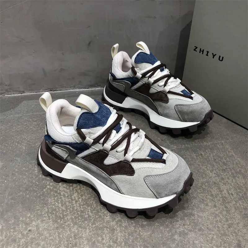 New Summer Breathable Pink Platform Shoes Women Non-slip Wear-resistant Women's Sports Shoes Comfortable Ladies Casual Sneakers