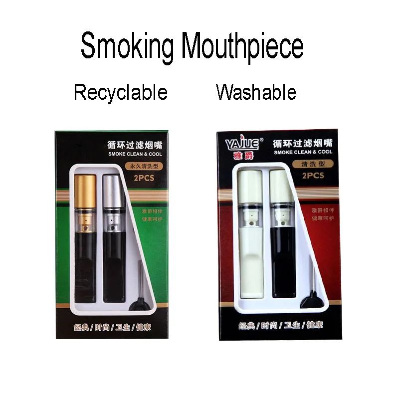 

Tar Filtration Reduce Tar Smoking Mouthpiece Reusable Washable Cigarette Holder Acrylic Microfilter Smoking Tool Smoking filter