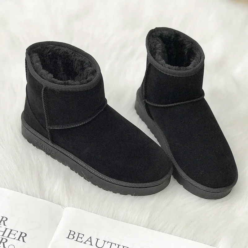 Ботильоны для снежной погоды 2022 зимние теплые модные дизайнерские готические