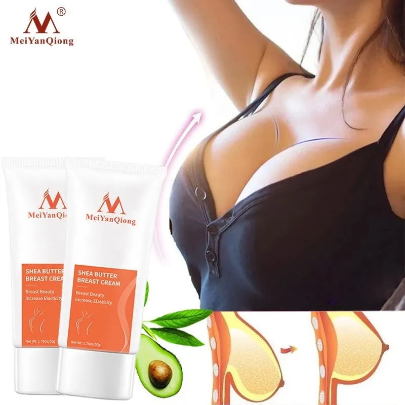 

2PCS Breast Enhancement Cream Firm Skin Whitening Fast Growth Elasticity Enhancer Breast Sexy Body Care for Women Beauty Health