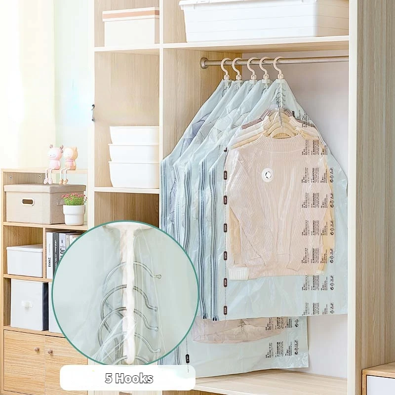 Комбинированный набор без насоса вакуумная сумка для хранения одежды стеганых