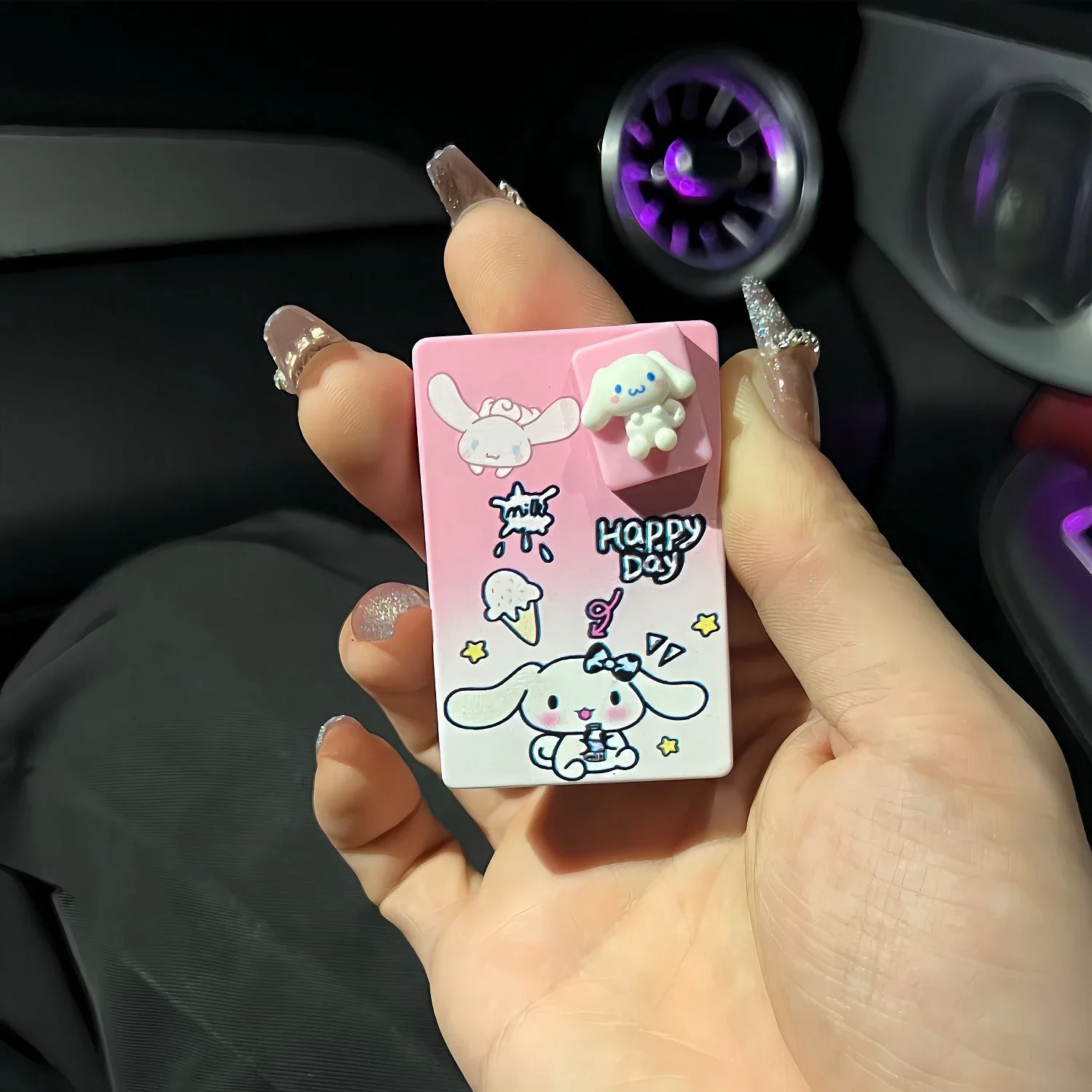 Металлический реактивный фонарь ветрозащитная зажигалка Hello Kitty Kawaii MyMelody Kuromi Cinnamo