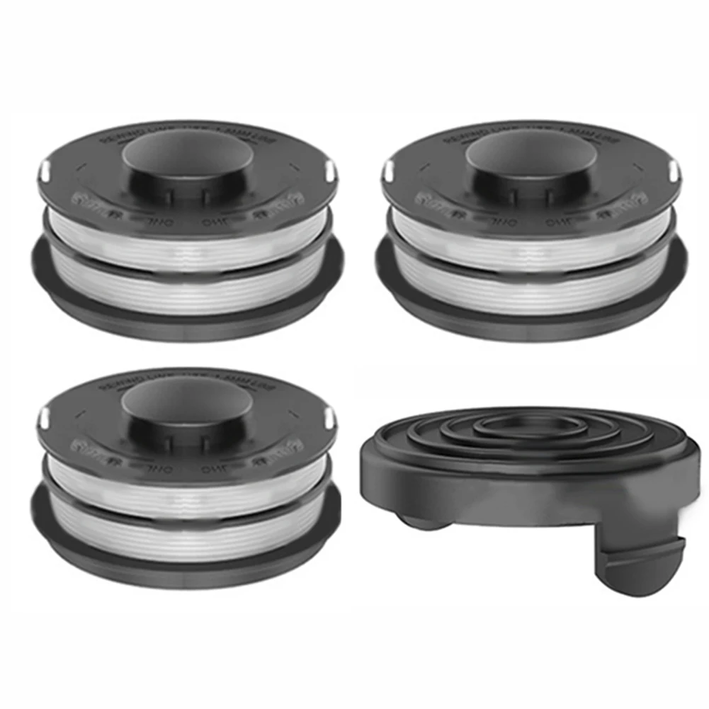 

4pcs Trimmer Spool Head For Einhell GC-ET 4530 3405685 Spools Cap Cover Trimmer Head Kit Garden Mower Replacement Accessories