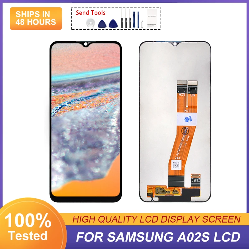 

A02S Display For Samsung Galaxy A025 LCD Touch Screen Digitizer Assembly A025M A025F/DS A025G/DS A025M With Frame 1Pcs