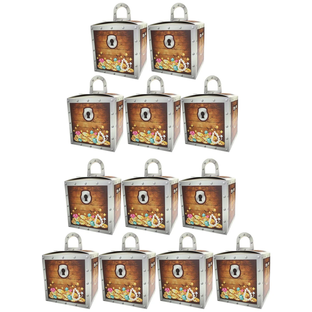

Cupcake Container Halloween Party Treat Pirate Game Supplies Paper Treasure