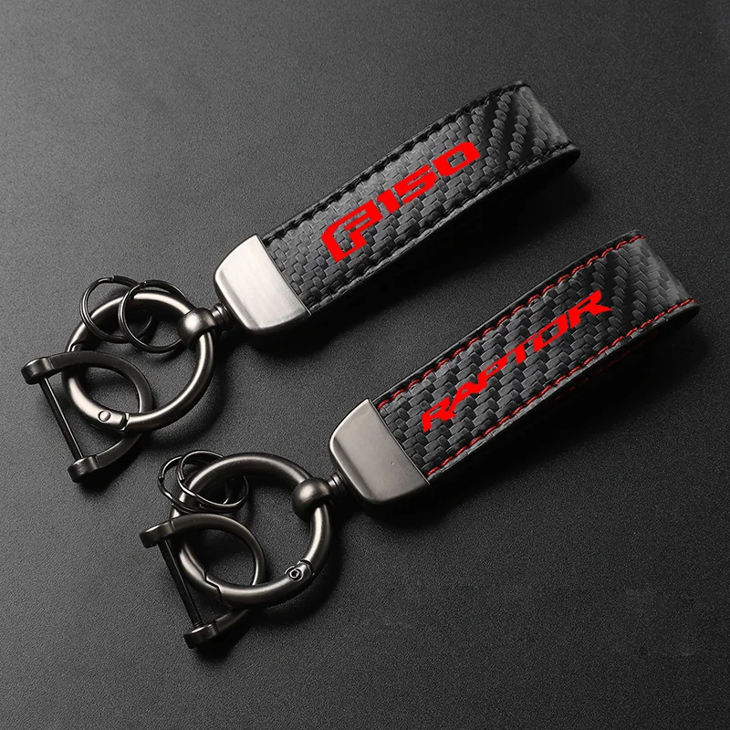 

Car Keychain Horseshoe Buckle Jewelry for ford f150 f-150 raptor svt Pickup Llaveros Para Car KeyChain Accessories