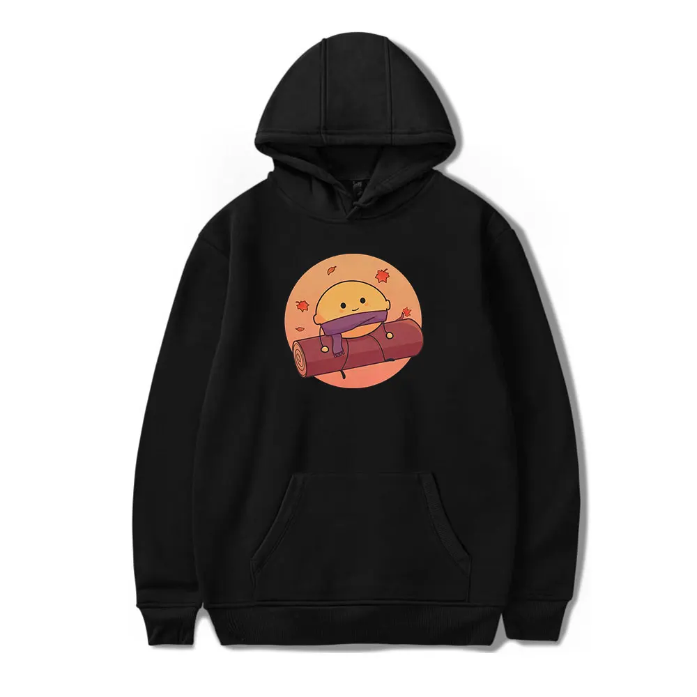 

NEW 2021 PONK Lemon Fall Leaves Crewneck Hooded Print Hoodie Sweatshirt Men/Women Printed Casual Clothing