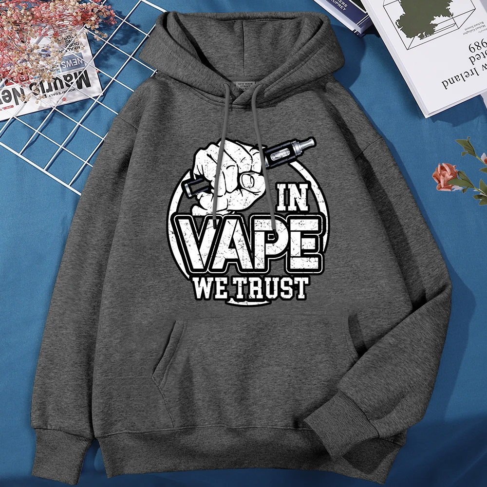 Мужская толстовка с капюшоном и круглым вырезом