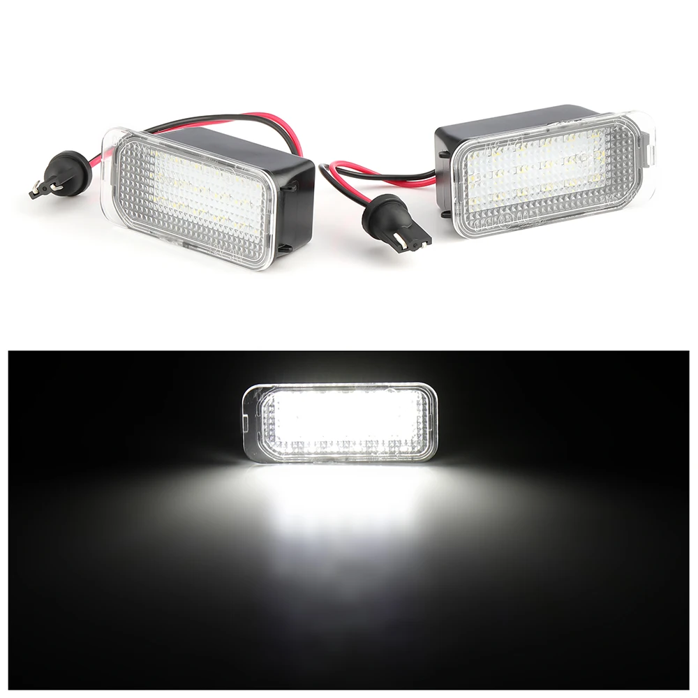 

ISincer обновление 2 шт светодиодный номерной светильник для Ford FOCUS MK II FIESTA MK VII MONDEO MK IV KUGA S-MAX 2008-2019