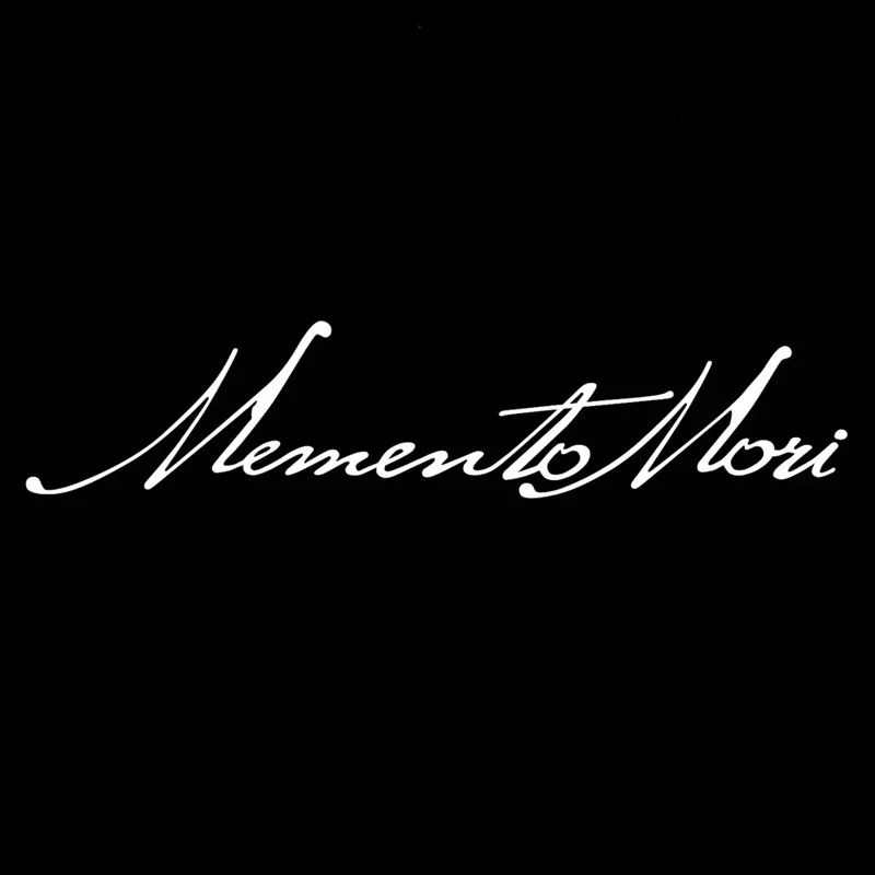 

Автомобильная наклейка Momento Mori высечка виниловая наклейка водонепроницаемые автомобильные декорации на кузове автомобиля бампер заднее окно наклейка