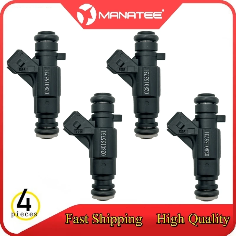 Фото 4 ​ Автомобильные топливные форсунки для SEAT AROSA 1997-2004 CORDOBA 1993-2002 VW GOLF III 1989-2000 POLO III 1999 VENTO 2000 0280155731 №1