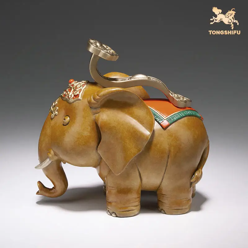 Азия Индонезия Таиланд продвинутые поделки благоприятный счастливый RU YI медная