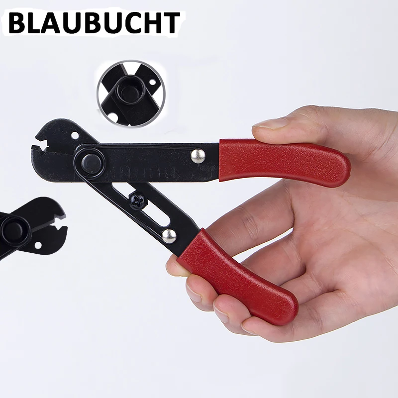 

BLAUBUCHT Mini Pliers Cutters Cable Hand Tool Wire Stripper Cutting Electrical Crimp Crimper Stripping For Home Electrical DIY