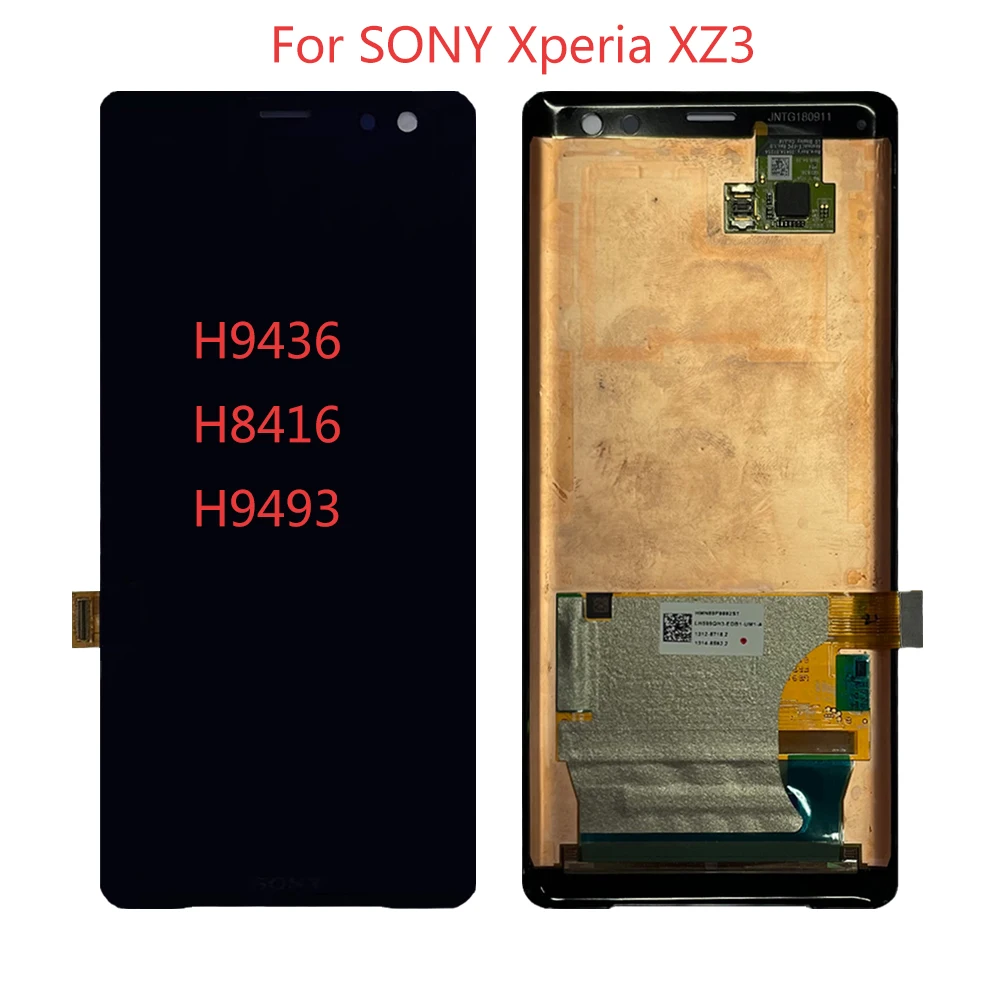 

Xperia XZ 3 LCD For SONY Xperia XZ3 LCD Display Touch Screen Digitizer Assembly For SONY H9436 H8416 H9493 LCD 100% Tested