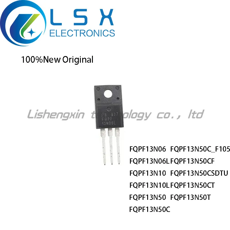 

New/10pcs FQPF13N06 FQPF 13N06L FQPF13N10 13N10L FQPF13N50 13N50C FQPF13N50C F105 13N50CF 13N50CSDTU 13N50CT FQPF13N50T TO220F