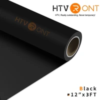 htvront 30cmx90cm12x 3ft elastic pvc heat transfer vinyl roll for cricut printing clothing t shirt diy iron on press htv film