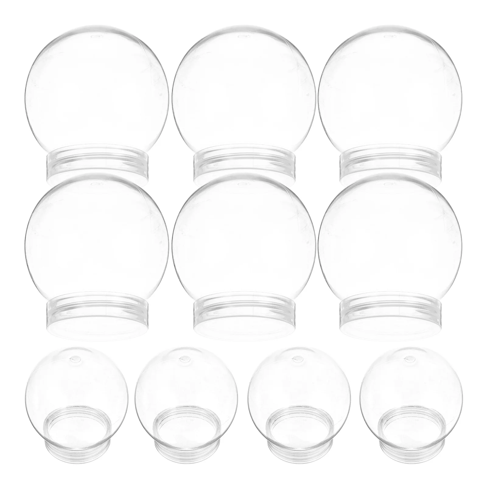 10 шт. детская пластиковая мини-гирлянда с рисунком снежного шара