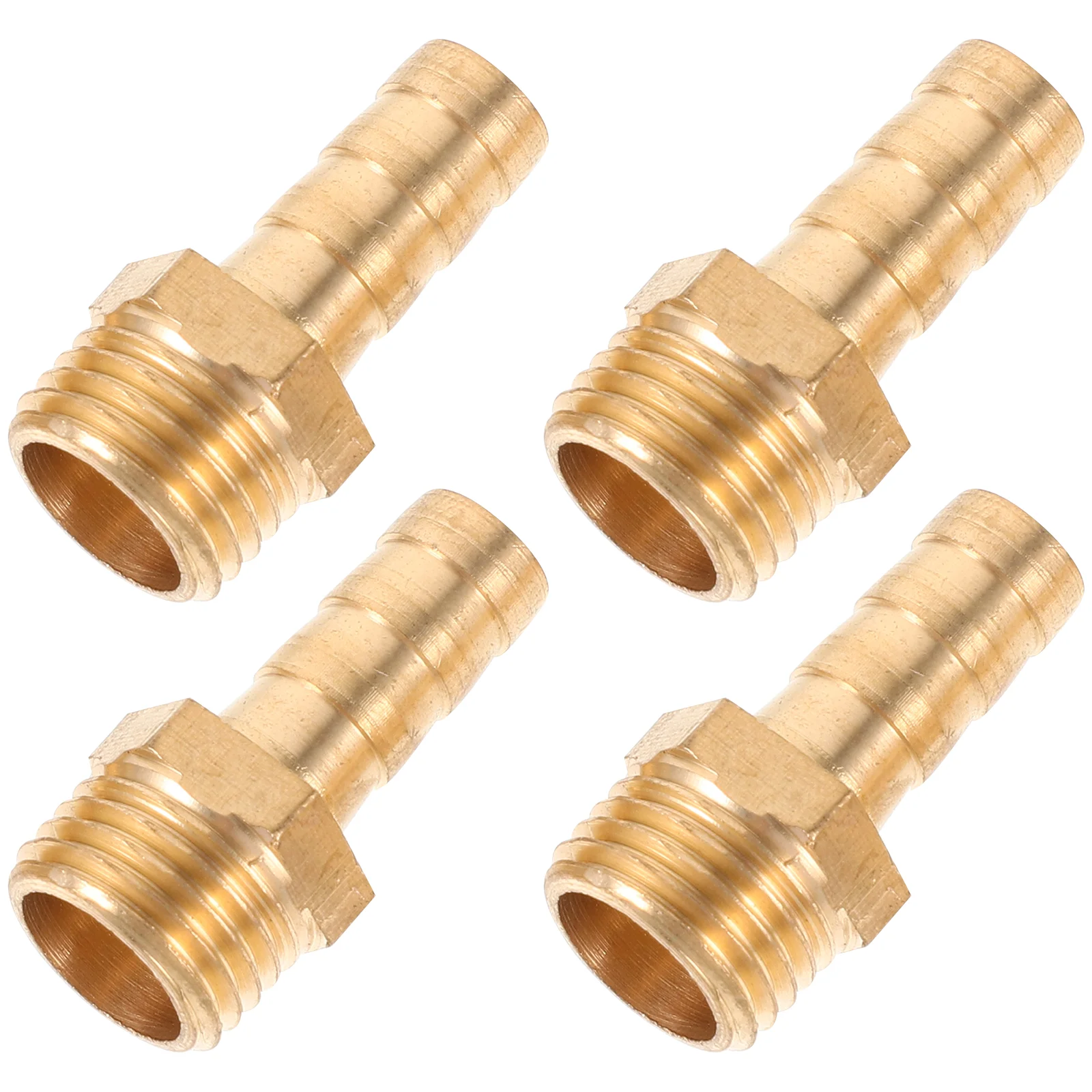 

4pcs Pipe Fitting Straight Barb Fitting 031 x 1/4 inch Air Pipe Connector