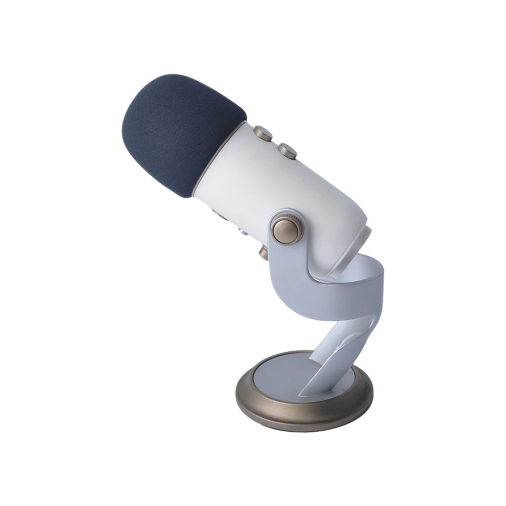 Фото Ветрозащитный чехол из искусственного меха для микрофона Blue Yeti с поролоновым фильтром-поп-фильтром и ветрозащитной пеной Blue Mantis №5