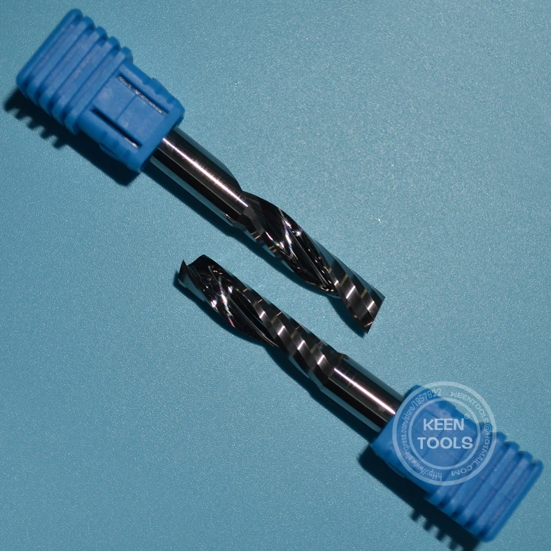 EM6.32mm Tungsten Carbide One Flute Spiral Drill Bits/CNC Engraving Tools/Acrylic PVC Cutter |