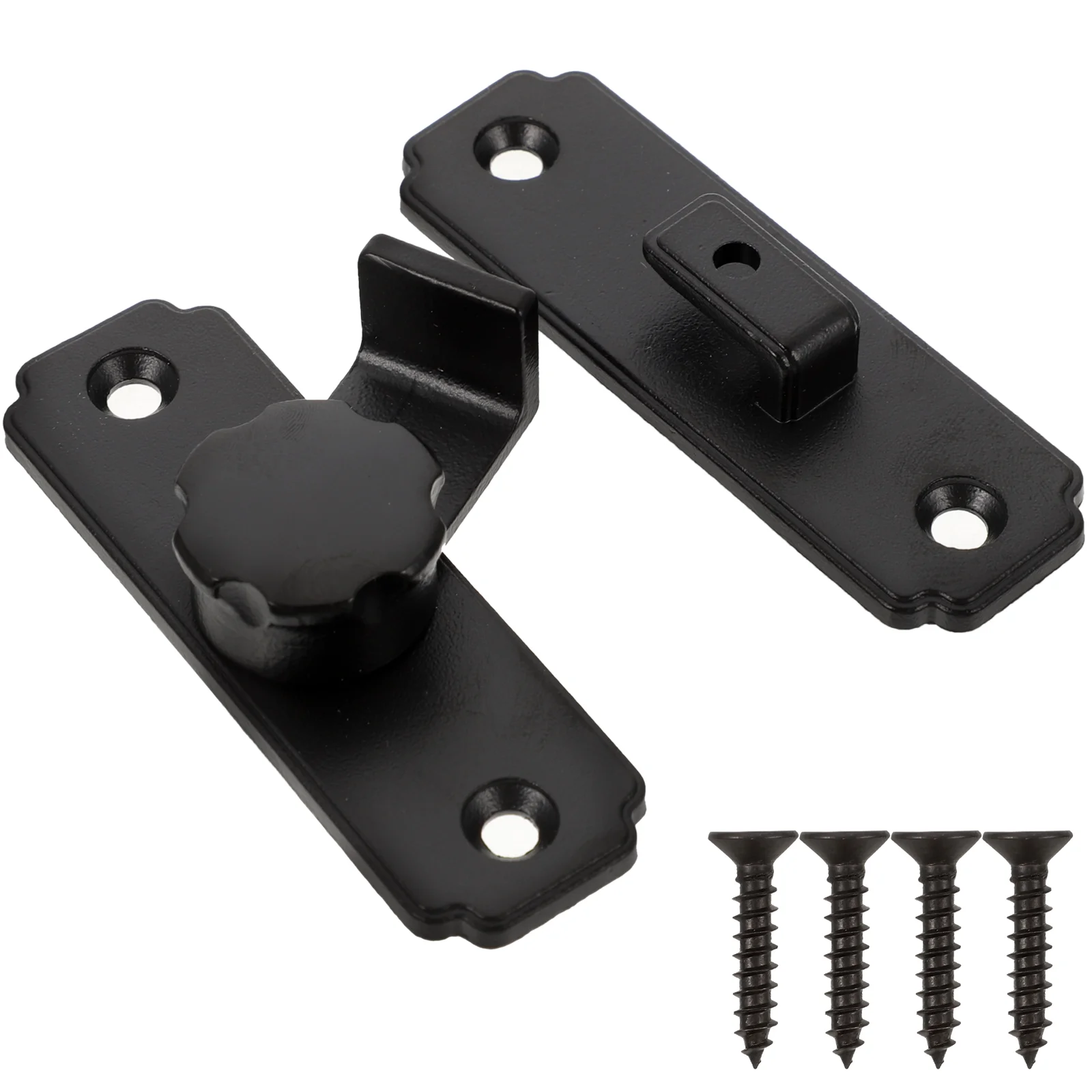 

Safety Bathroom Heavy Duty Barn Door Lock 90 Degree Loch