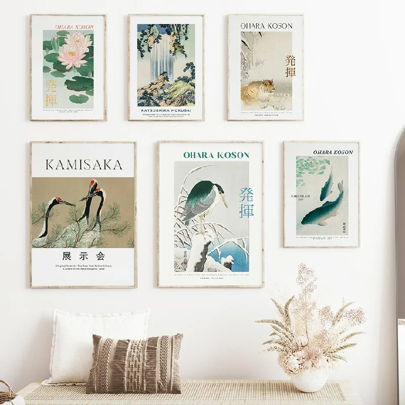 Настенный декор для гостиной Katsushika Hokusai