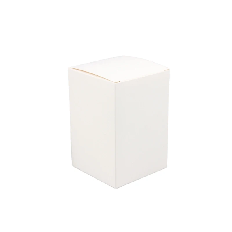 

Jewelry Packing Of Orders 50pcs/Lot 7x7x7cm General White Paper Box High Quality Ivory Board Gift Wrap Accept Customization