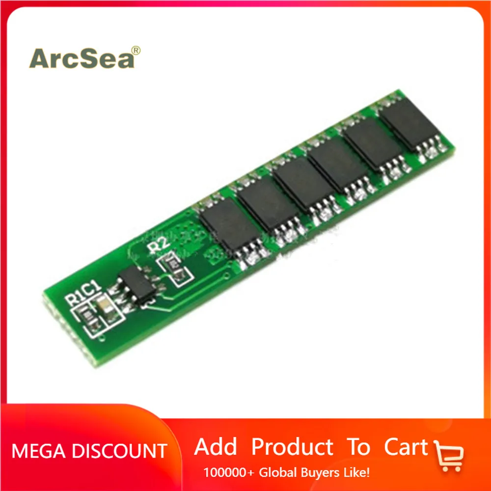 Защитная плата 1S 15A 3,7 V Li-Ion 3MOS 4MOS 6MOS BMS PCM для литиевых батарей 18650