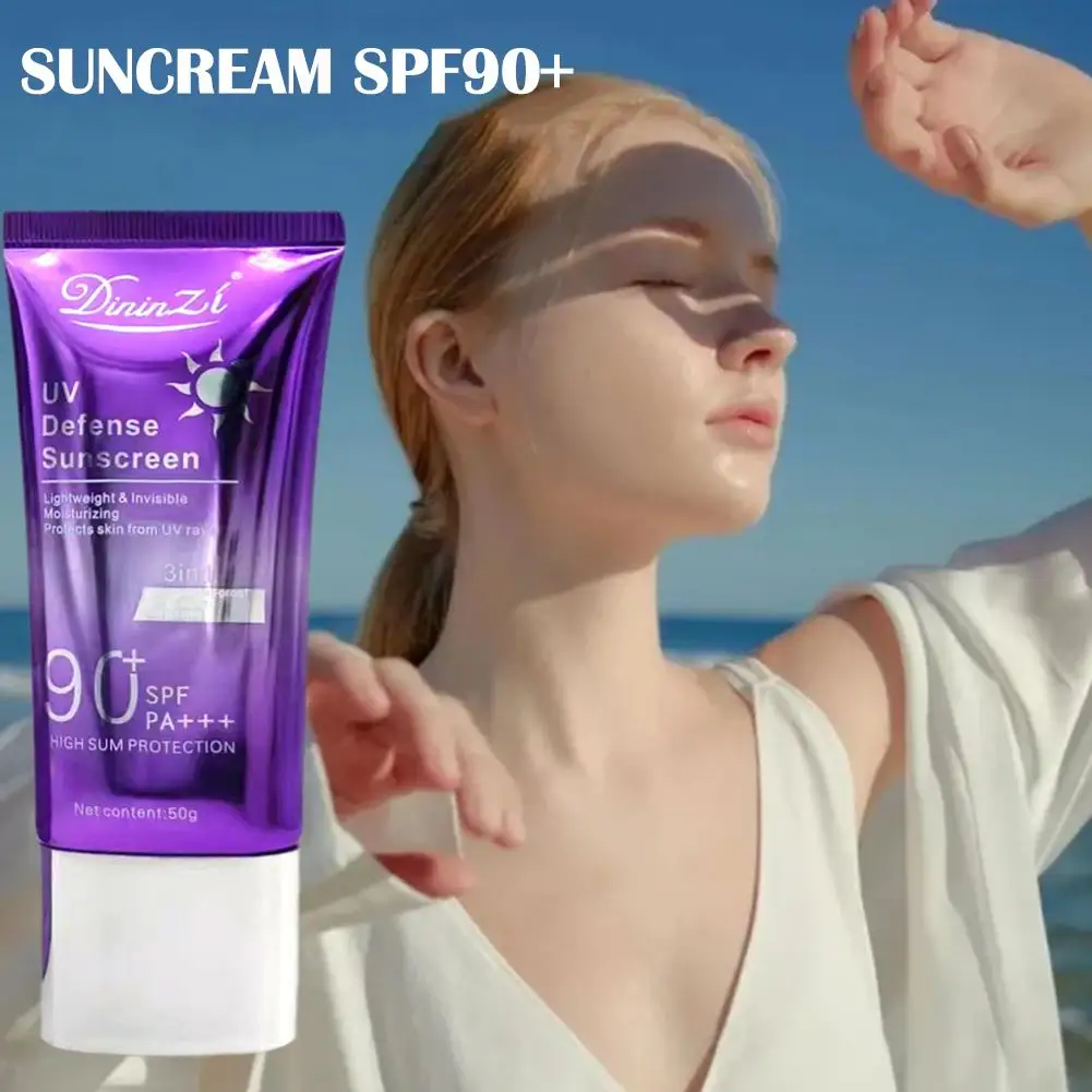 Крем от солнца SPF90 + увлажняющий отбеливающий крем 50 г