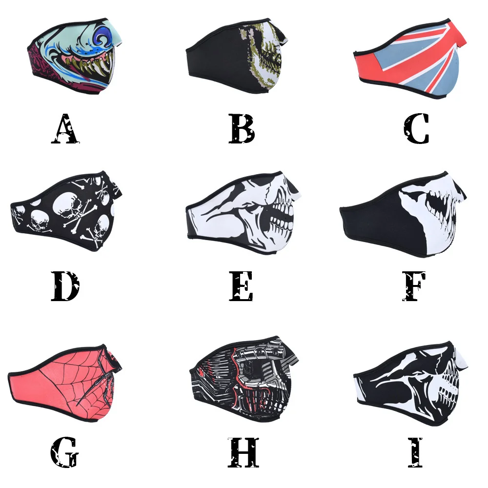 

New Balaclava Animal Motorcycle Mask Tactical Balaclava Face Shield Breathable Mask Motorcycle Biker Moto Helmet Skull Scarfs