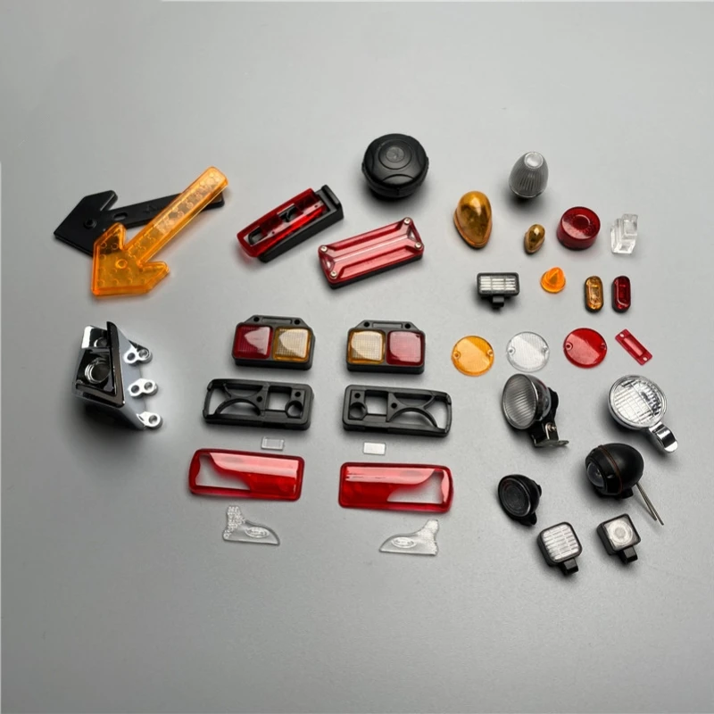 

Taillight/Plastic Lampshade for 1/14 Rc Truck Toys MAN TGX Tamiya Tractor Model Remote Control Car Diy Accessories