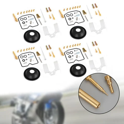 

Carburetor Carburetor Repair Kit 100% Brand New 4PCS Aluminum Carburetor For Kawasaki Motorcycle Repair Kit ZR-7