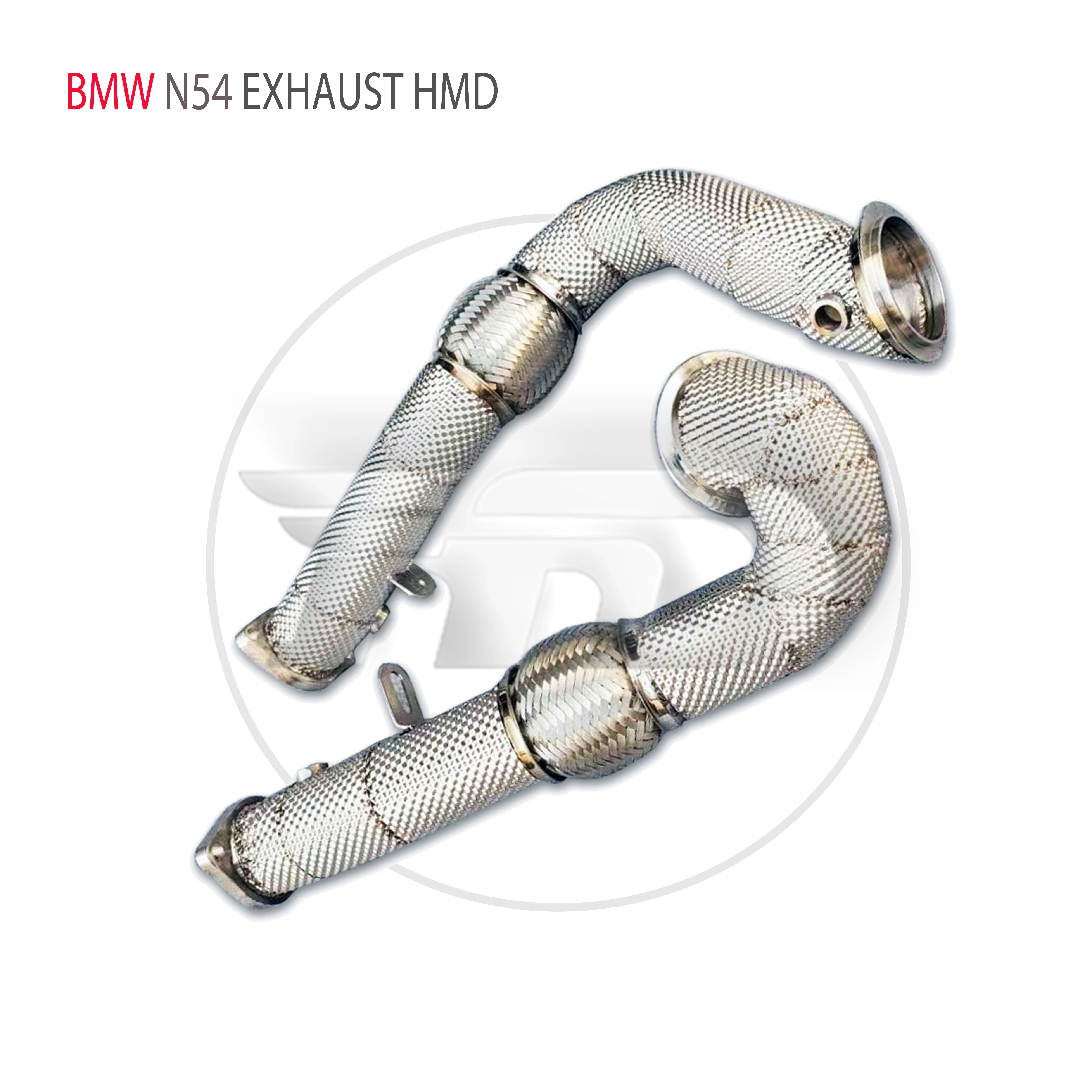 

HMD Exhaust System High Flow Performance Downpipe for BMW 740i N54 Engine 3.0T 2008-2012 Car Accessories With Cat Pipe